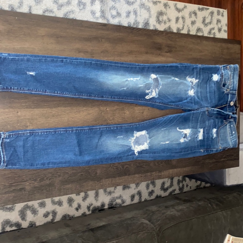 Express mid rise skinny legging jeans size 4R
